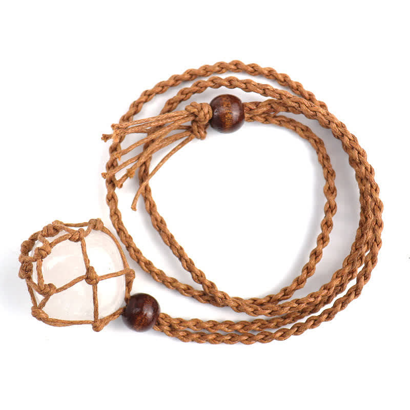Collier de protection en cristal naturel