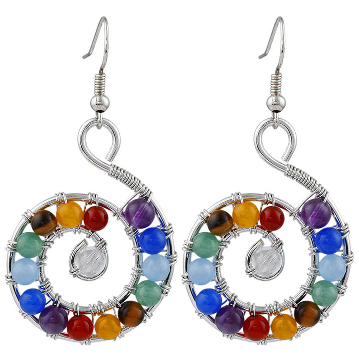Boucles d'oreilles Chakra Orgone
