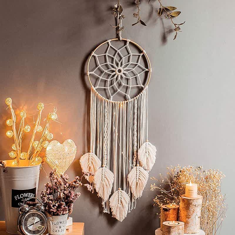 Attrape-rêves Boho Lotus Peace Olivenorma