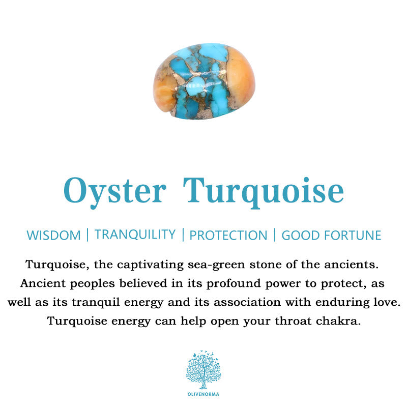 Bracelet de montre Apple en corde élastique rectangulaire avec perles turquoise Oyster Olivenorma