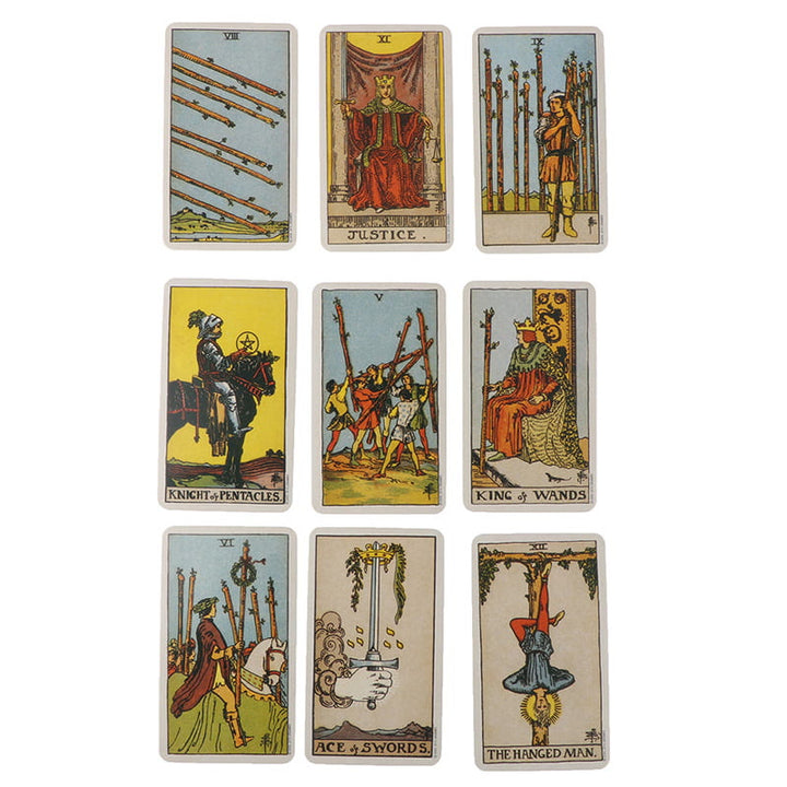 Jeu de 78 cartes de tarot The Rider Magical Smith Olivenorma