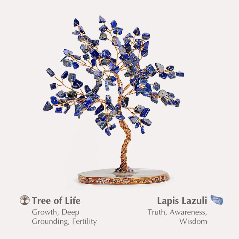 Olivenorma Le gardien de la sagesse - Arbre Feng Shui Lapis Lazuli