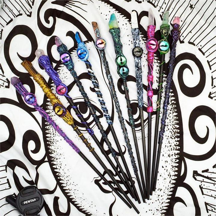 Baguettes magiques en cristal Olivenorma Evil Eye Witch