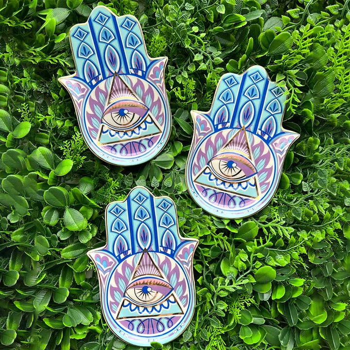 Dessous de plat Olivenorma Hamsa Evil Eye