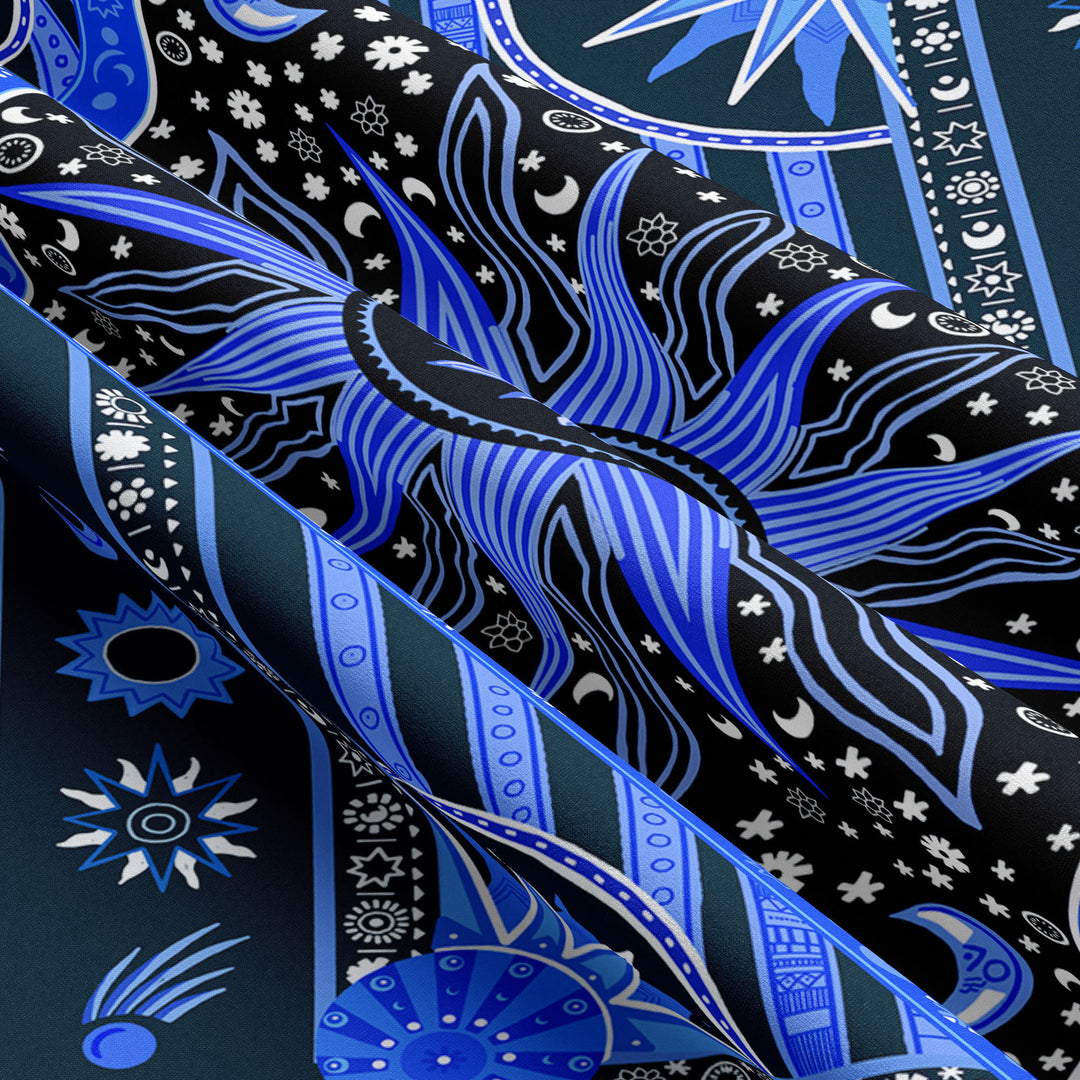 Tapisserie bohème Olivenorma Sun Rays Moon