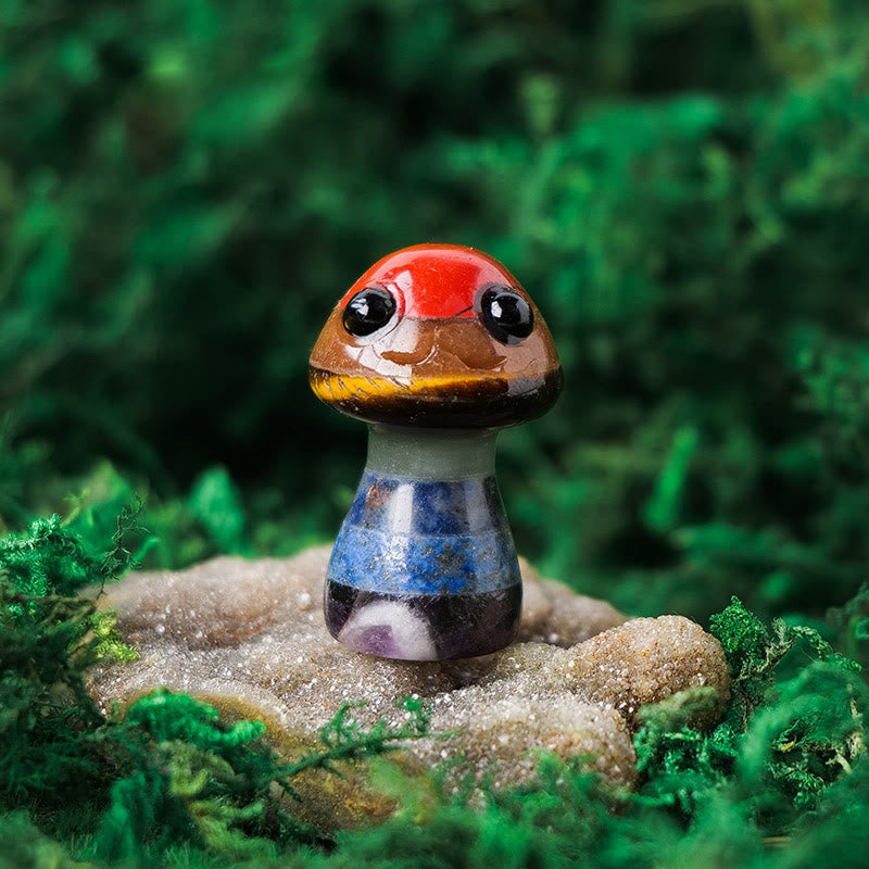 Décoration en pierre précieuse pour animaux de compagnie en cristal naturel Olivenorma