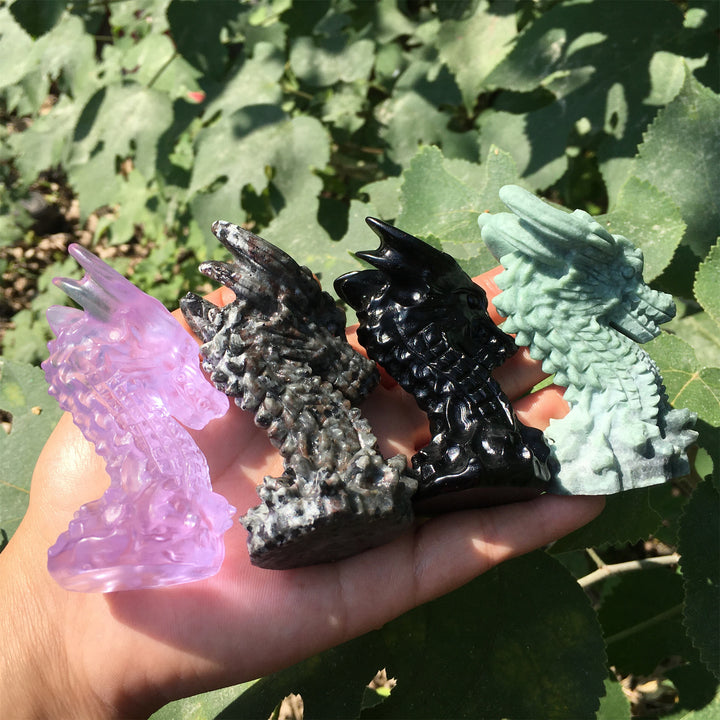 Pierre précieuse décorative en obsidienne yooperlite Olivenorma Longhorn