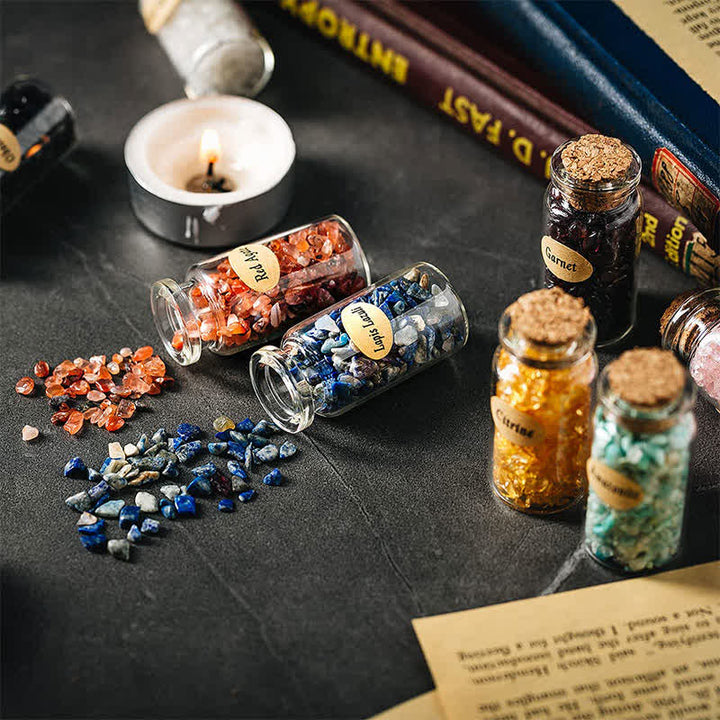 Décoration de pierre à souhaits en cristal de guérison