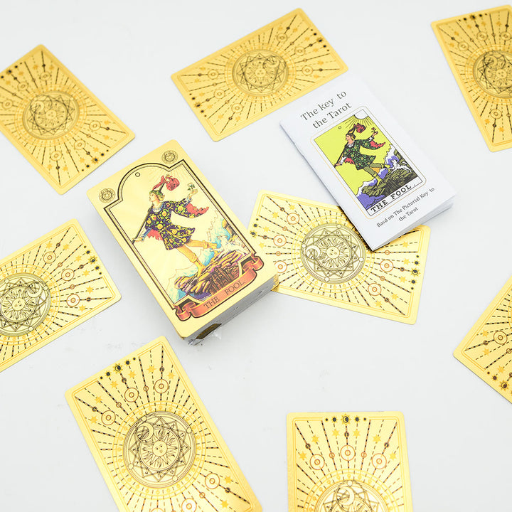 Cartes de tarot Soleil et Lune Olivenorma 80ps "Le Fou" Waite