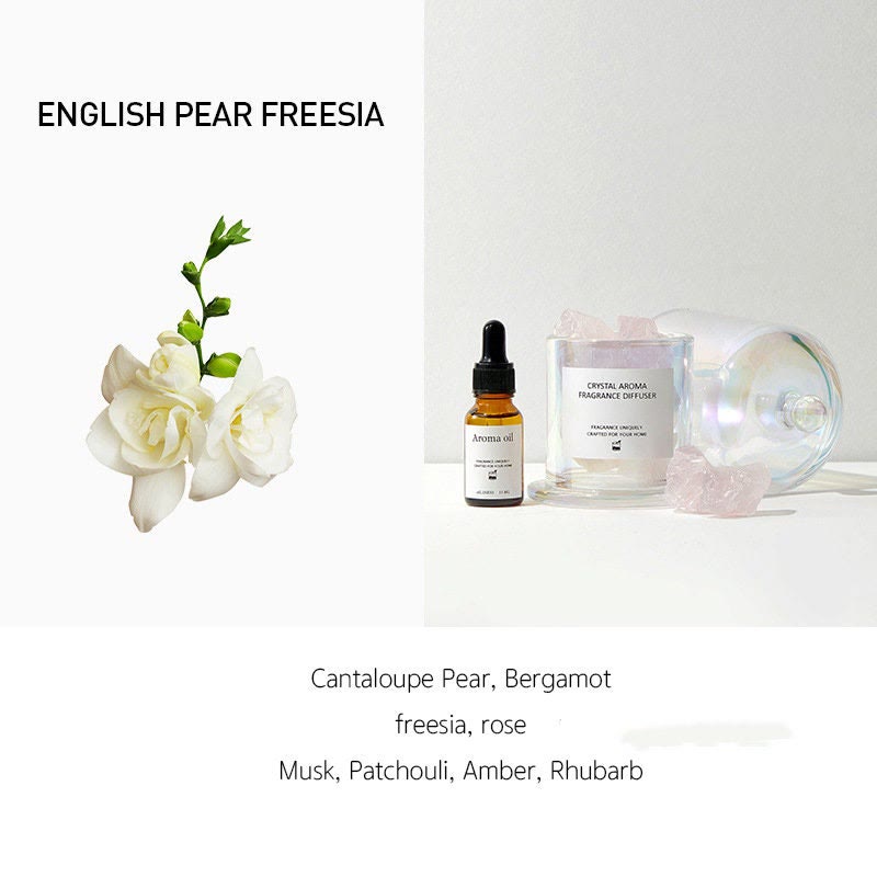 Coffret cadeau diffuseur d'huiles parfumées Olivenorma Crystal Aromatherapy