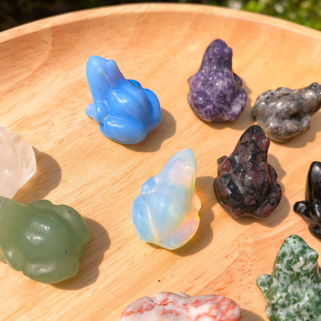 Olivenorma Serene Spirit Grenouille Pierre précieuse Décoration - image 48