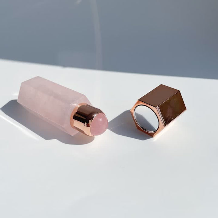Baguettes de cristal d'huile essentielle énergétique en quartz rose olivenorma