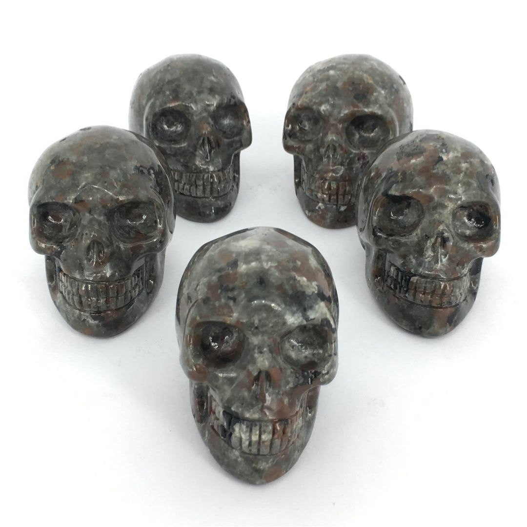 Décoration de crâne en cristal Yooperlite Olivenorma