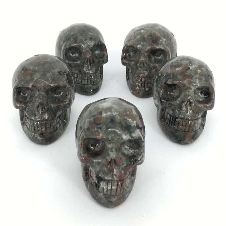 Décoration de crâne en cristal Yooperlite Olivenorma