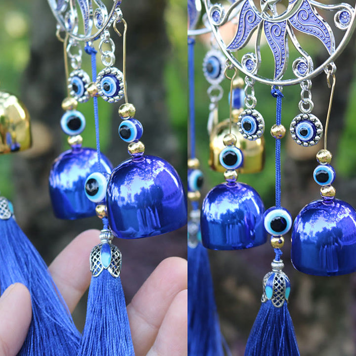 Carillon éolien rétro Olivenorma pour protection contre le mauvais œil