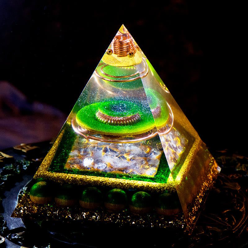 Olivenorma Abondance et joie - Pyramide d'orgone Green Life