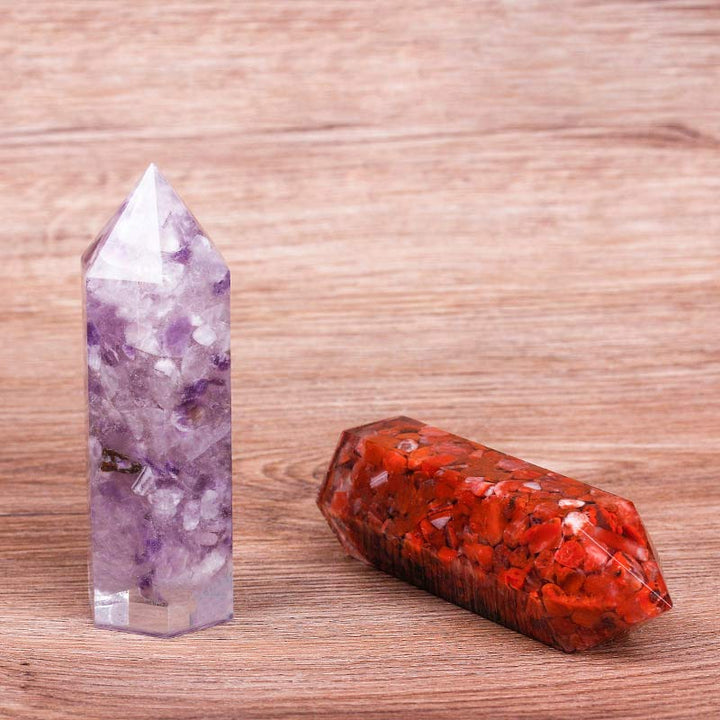 Décoration de protection des chakras en cristal naturel