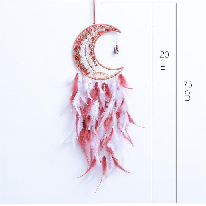 Arbre de vie tissé en gravier naturel Olivenorma Attrape-rêves lunaire