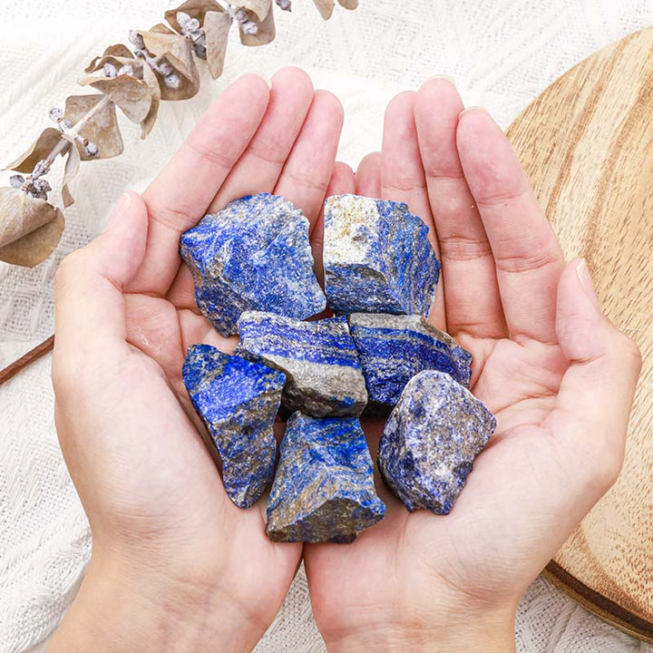 Pierre brute naturelle Lapis Lazuli Olivenorma