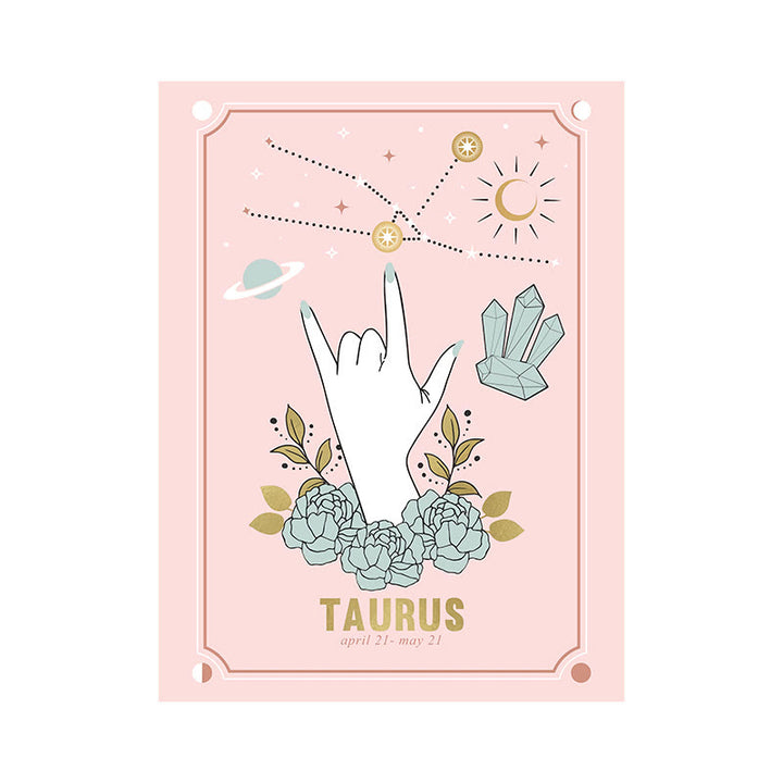 Affiche fraîche et petite taille du zodiaque nordique Olivenorma