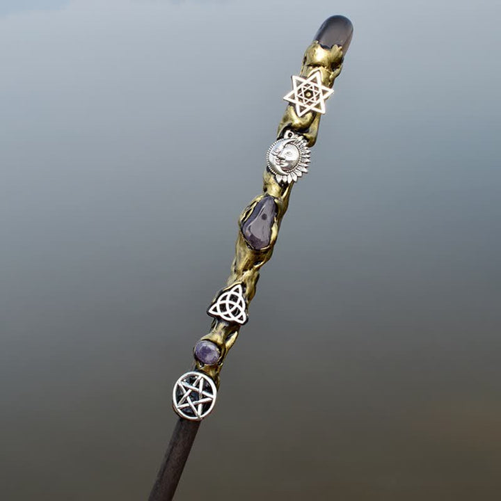 Baguettes de cristal de fée de la lune et du soleil Olivenorma