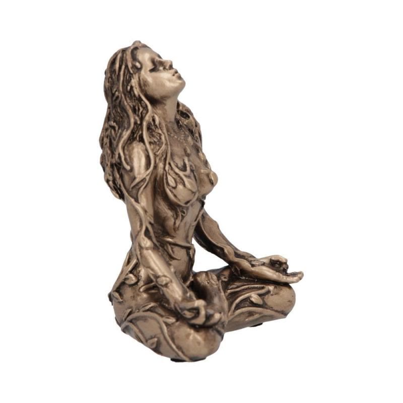Olivenorma Home Decor Mini Statue de la Terre Mère Gaia Décoration en résine