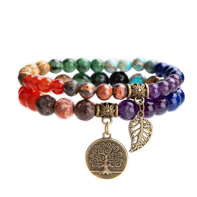 Bracelet Arbre de Vie Chakra Naturel