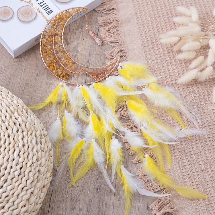 Arbre de vie tissé en gravier naturel Olivenorma Attrape-rêves lunaire