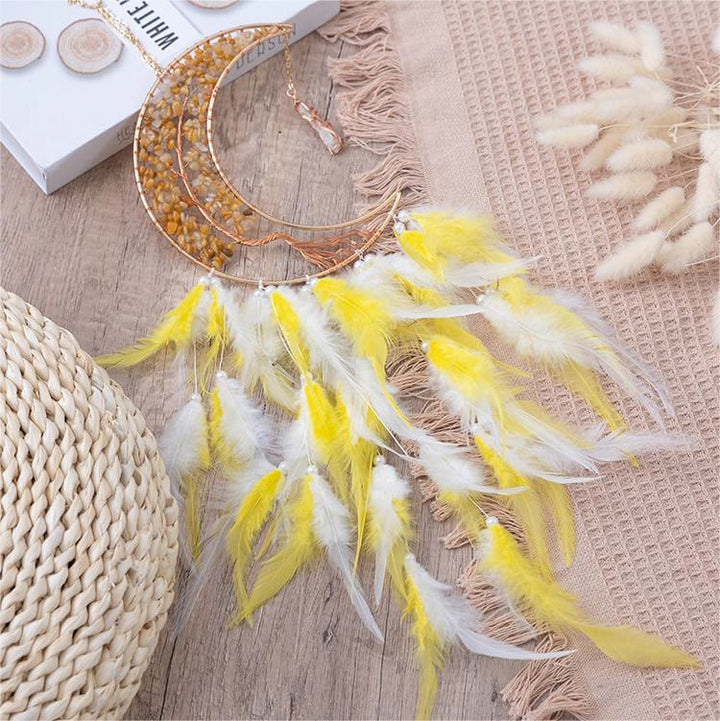 Arbre de vie tissé en gravier naturel Olivenorma Attrape-rêves lunaire