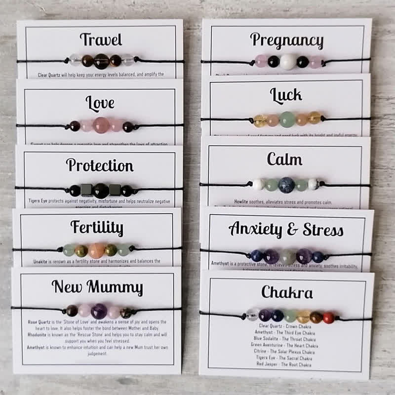 Bracelet de perles de guérison magiques en Olivenorma