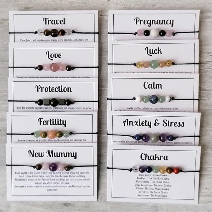 Bracelet de perles de guérison magiques en Olivenorma