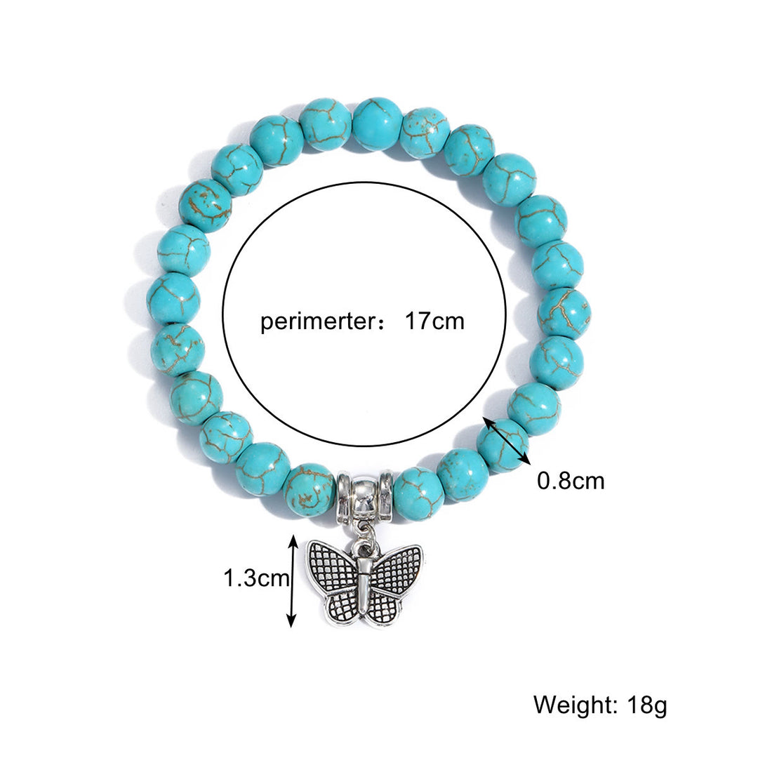 Bracelet turquoise contre le mauvais œil Olivenorma « Protection éternelle »