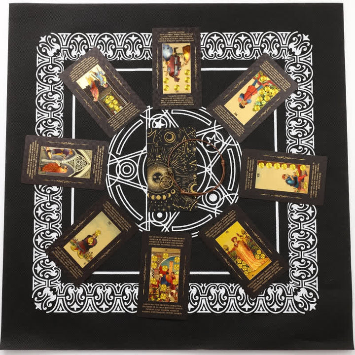 Cartes de tarot pour débutants avec mots-clés significatifs