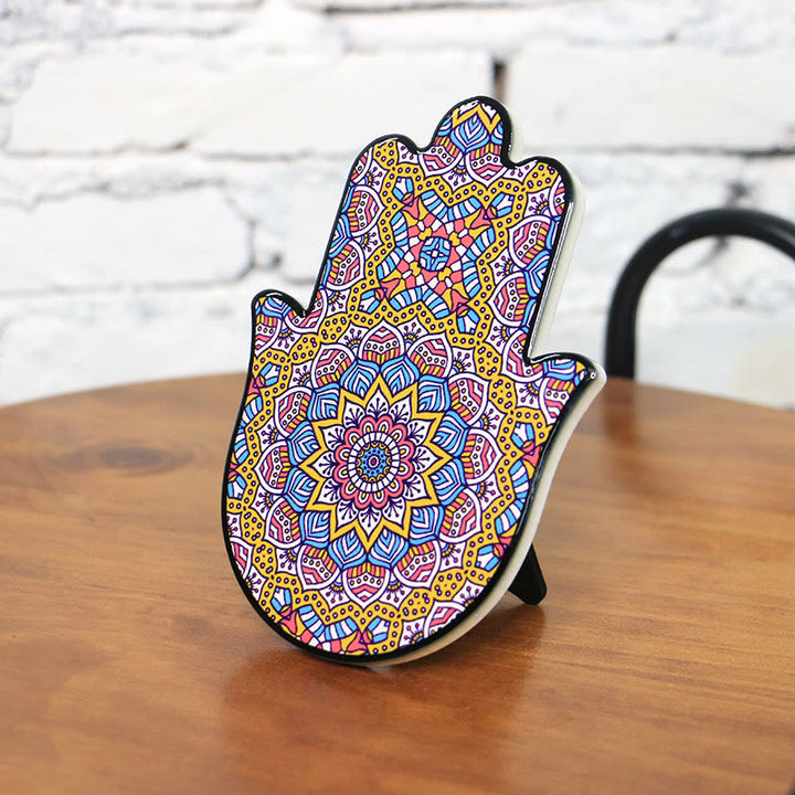 Plateau à bijoux Olivenorma Hamsa Evil Eye Sous-verre