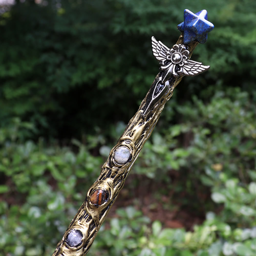 Baguettes en cristal Merkaba Chakra naturel Olivenorma