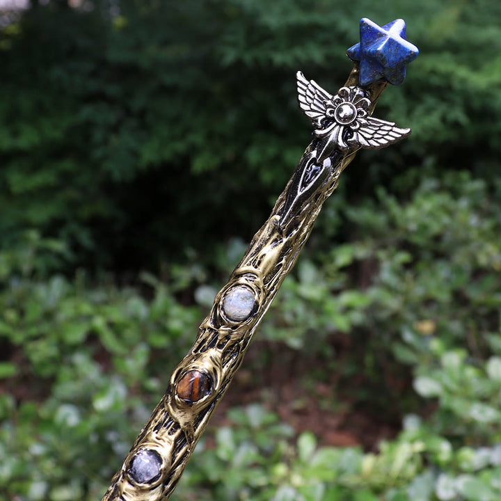 Baguettes en cristal Merkaba Chakra naturel Olivenorma