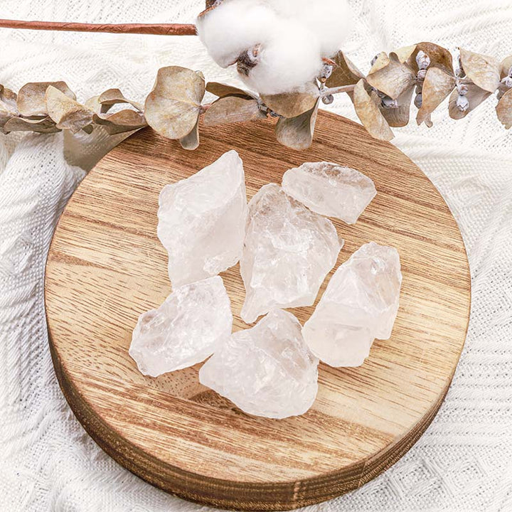 Quartz clair Olivenorma Pierre brute naturelle
