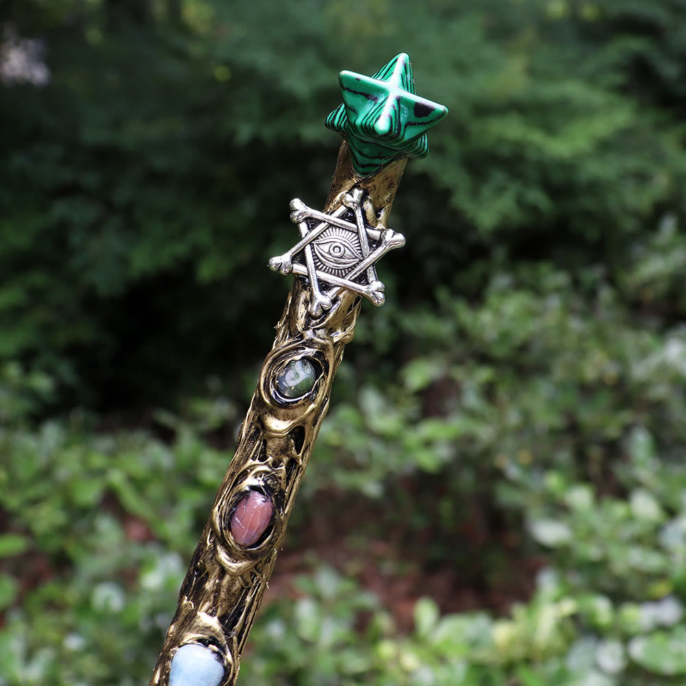 Baguettes en cristal Merkaba Chakra naturel Olivenorma