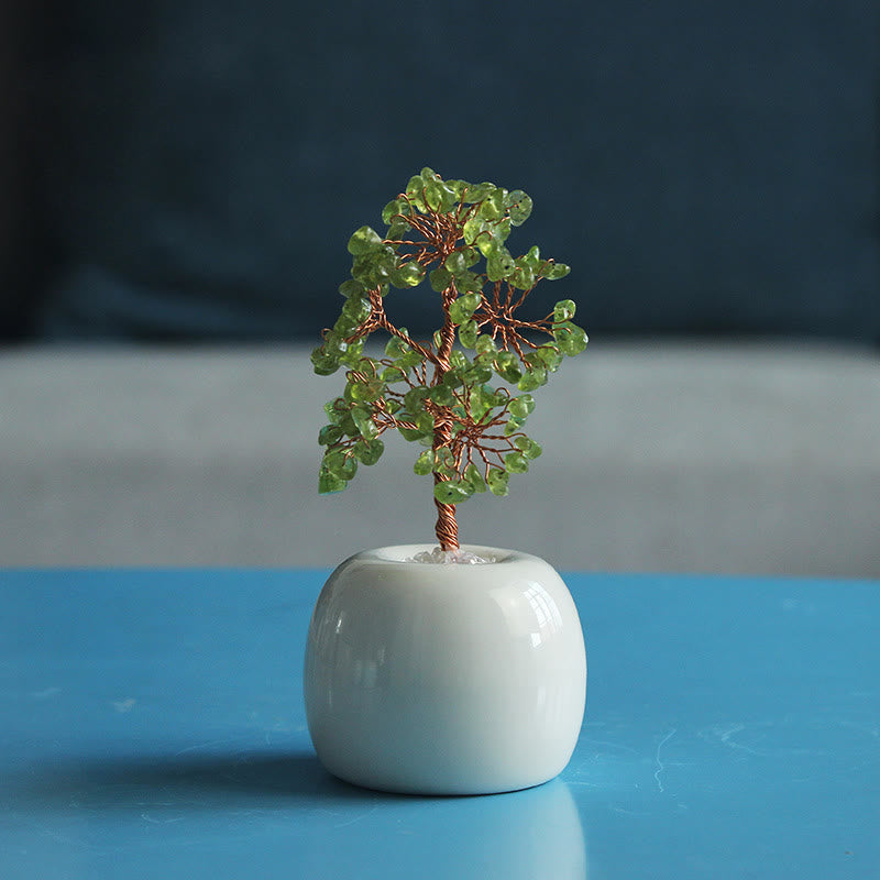 Arbre Feng Shui à cristaux multiples Olivenorma