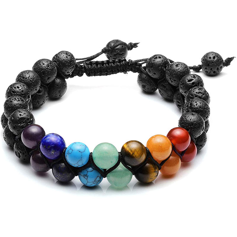 Bracelet de guérison des chakras orgonite Olivenorma