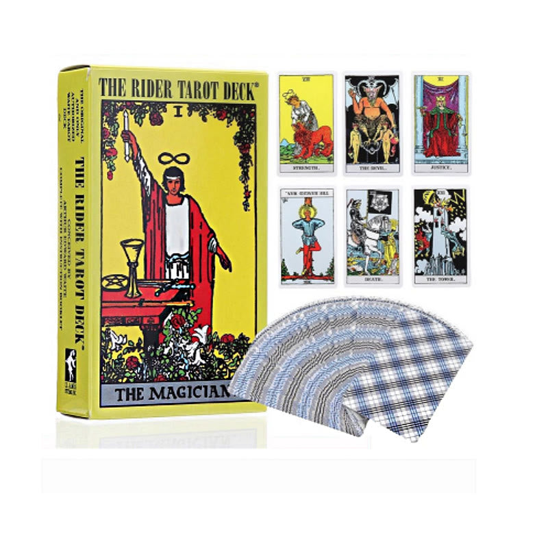 Jeu de 78 cartes de tarot The Rider Magical Smith Olivenorma