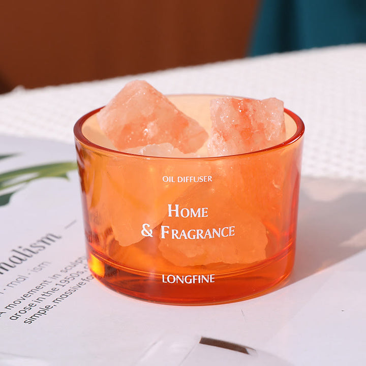 Lampe d'aromathérapie en cristal pour diffuseur d'huiles essentielles sans feu Olivenorma