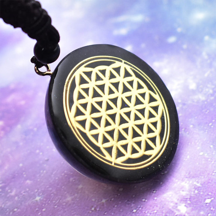 Olivenorma Lapis Lazuli OM Symbole Lotus