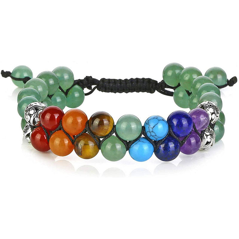 Bracelet de guérison des chakras orgonite Olivenorma