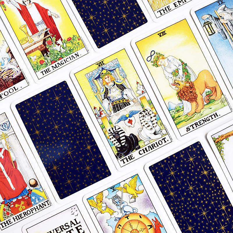 Cartes de tarot du jeu de tarot universel Waite Olivenorma