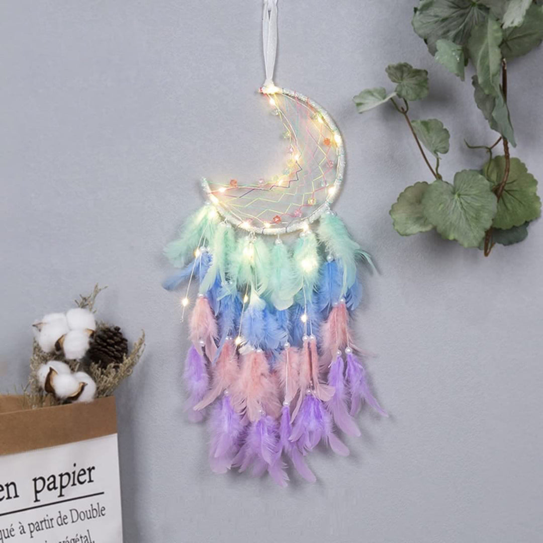 Attrape-plumes en perles colorées Olivenorma