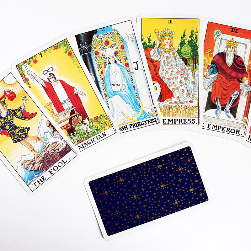 Cartes de tarot du jeu de tarot universel Waite Olivenorma