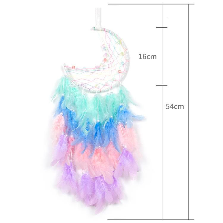 Attrape-plumes en perles colorées Olivenorma