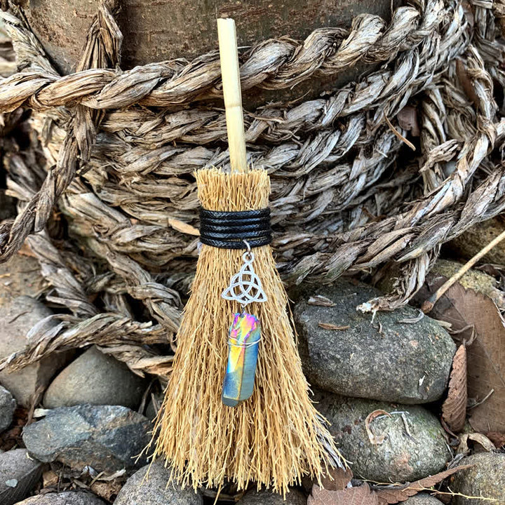 Mini balai décoratif en cristal fait main Olivenorma