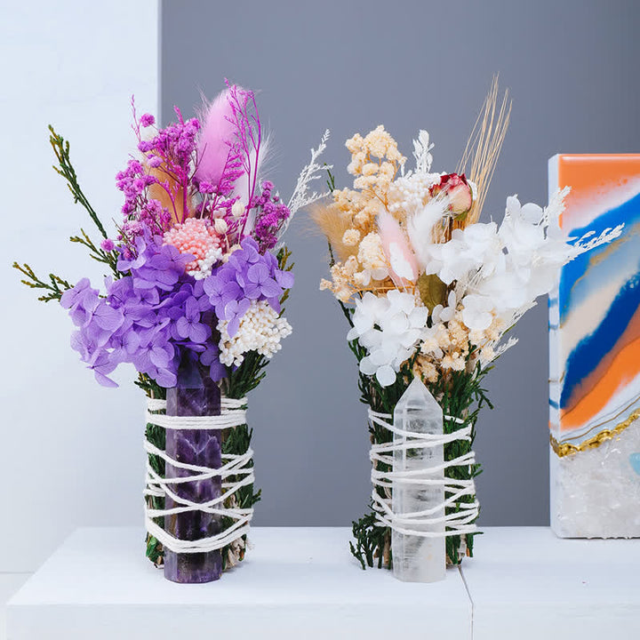 Bouquets de sorcière Olivenorma Baguettes de cristal de guérison